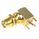 PCB Mount SMA Connector Right Angle (Jack,Female,50Ω) L20.5mm